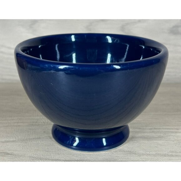 Dansk Blue Ceramic Footed Soup Mug Cup - Picture 2 of 7